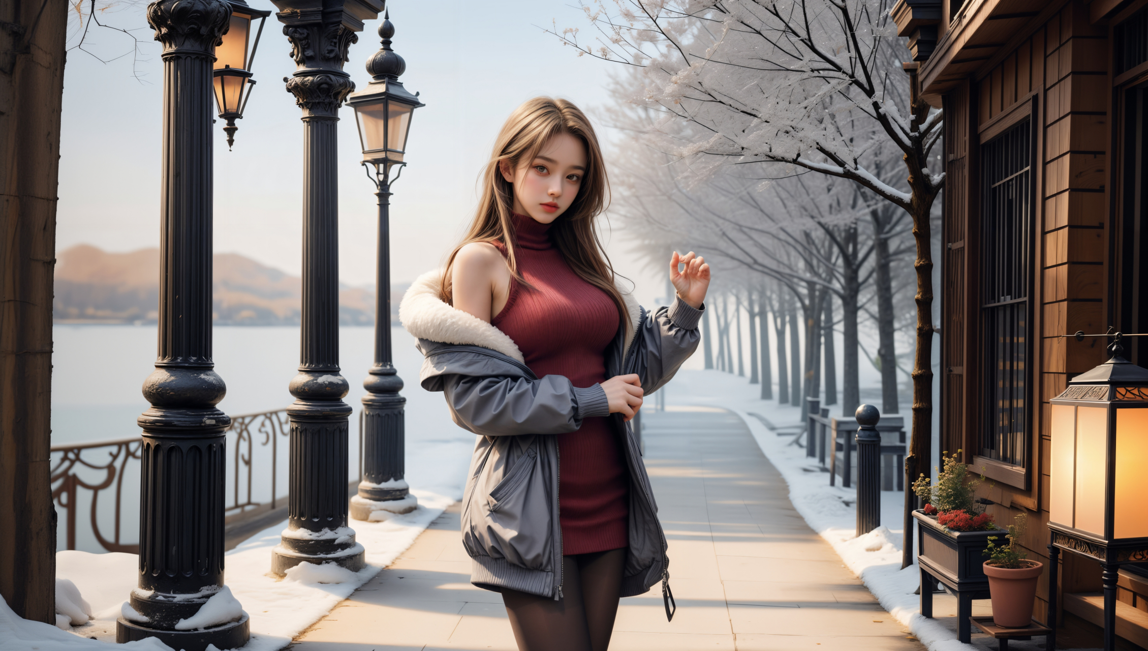 高温“烤”验下的工作者：打捞水草保灌解“渴”